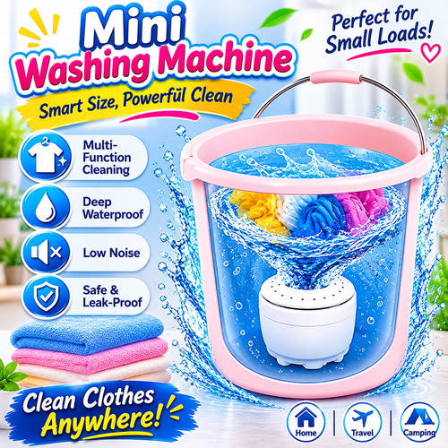 Mini portable washing machine - portable,